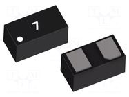Diode: TVS; 6V; 12.5A; bidirectional; DFN0603-2; reel,tape; ESD MGT BRIGHTEK