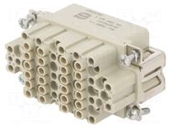 Connector: HDC; contact insert; female; 10A; 250V; Han® DDD; PIN: 75 HARTING
