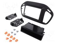 Radio frame; Jeep; 2 DIN; black ACV