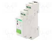 Relay: installation; bistable,impulse; SPDT; 16A; -25÷50°C; IP20 F&F