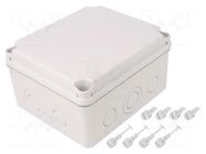 Enclosure: junction box; X: 155mm; Y: 179mm; Z: 99mm PCE