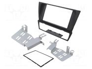 Radio frame; BMW; 2 DIN; black; without OEM-navigation ACV