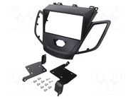 Radio frame; Ford; 2 DIN; black ACV