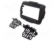 Radio frame; Jeep; 2 DIN; black ACV