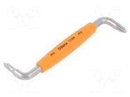 Screwdriver; double-sided,angular; Phillips; PH1,PH2; 125mm BETA