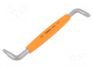 Screwdriver; double-sided,angular; Phillips; PH3,PH4; 140mm BETA