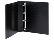 Binder; ESD; A4; 25mm; Application: for storing documents; black EUROSTAT GROUP