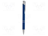 Pen; ESD; 137mm; blue; <10GΩ; Body: blue EUROSTAT GROUP