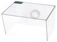 Head; for soldering fume absorber; acrylic; 250x220x150mm QUICK