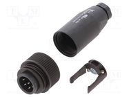 Connector: circular; 692,693,RD24; 250V; PIN: 7; plug; male; 10A 