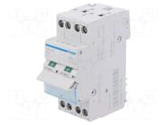 Switch-disconnector; Poles: 4; for DIN rail mounting; 32A; 400VAC HAGER
