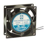 AXIAL FAN, BALL, 25CFM, 28DB, 9W, 115VAC