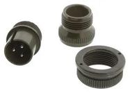 CIRCULAR CONNECTOR PLUG SIZE 14S, 3 POSITION, CABLE