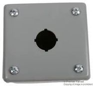 ENCLOSURE, PUSHBUTTON, 1 HOLE, STEEL