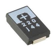 CAP, 470UF, 6.3V, TANT, POLYMER, CASE D4