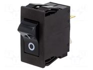 Circuit breaker; 6A; Poles: 1; SNAP-IN; TA45 2P; MCB SCHURTER