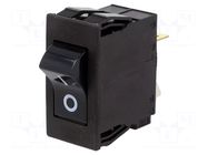 Circuit breaker; 6A; Poles: 1; SNAP-IN; TA45 2P; MCB SCHURTER