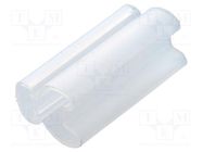 Markers; 4÷6.5mm; polyetylene; transparent; -40÷80°C; leaded WEIDMÜLLER