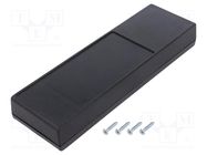 Enclosure: for remote controller; X: 59.5mm; Y: 189mm; Z: 26mm KRADEX