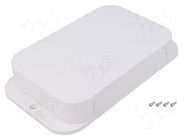 Enclosure: with panel; with fixing lugs; PFF; X: 120.4mm; Z: 35mm TAKACHI