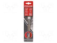 Drill bit; for metal; Ø: 3.2mm; high speed steel; 3pcs; blister PROLINE
