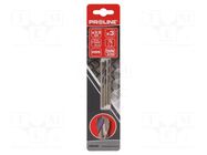 Drill bit; for metal; Ø: 3.5mm; high speed steel; 3pcs; blister PROLINE