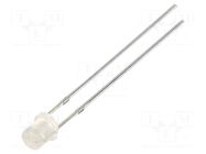 LED; red/yellow-green; 3.05mm; 140°; Front: flat; 1.8÷2.6VDC; round OPTOSUPPLY