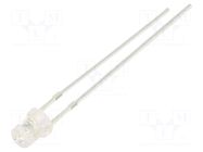 LED; UV; 140°; 20mA; P: 114mW; λd: 380÷390nm; 3÷3.8VDC; THT OPTOSUPPLY