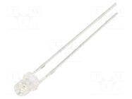 LED; UV; 140°; 20mA; P: 114mW; λd: 390÷400nm; 3÷3.8VDC; THT OPTOSUPPLY