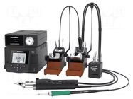 Station: soldering/desoldering; 150W; 150W; 90÷450°C; 230VAC; ESD JBC TOOLS