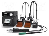 Soldering/desoldering station; 300W; 90÷450°C; 230VAC; ESD; Ch: 4 JBC TOOLS