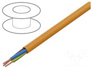 Wire; H07BQ-F; 3G1.5mm2; unshielded; 450V,750V; Cu; stranded TKD