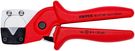 KNIPEX 90 10 185 Pipe cutter for multilayer and pneumatic hoses glass fibre reinforced plastic handles 185 mm