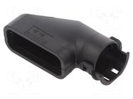 Plug cover; angled 90°; size E TE Connectivity