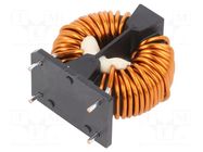 Inductor: wire with current compensation; THT; 5.3mH; 10.2mΩ; SCF KEMET
