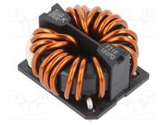 Inductor: wire with current compensation; THT; 1.1mH; 2.33mΩ KEMET