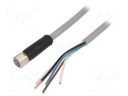 Cable: for sensors/automation; M12; straight; 3m; 7000 Power; PUR MURRELEKTRONIK
