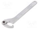 Wrench; hook,with joint; L: 208mm; Spanner: 35÷50mm BETA