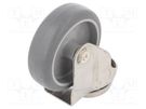 Transport wheel; Ø: 75mm; W: 24mm; H: 101mm; torsional; 60kg; MX RADER