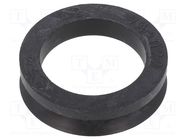 V-ring washer; NBR rubber; Shaft dia: 21÷24mm; L: 7.5mm; Ø: 20mm ORING USZCZELNIENIA TECHNICZNE