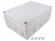 Enclosure: junction box; X: 245mm; Y: 335mm; Z: 133mm PCE