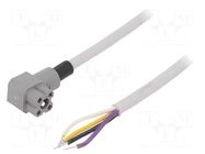 Connector: rectangular; G; plug; female; PIN: 4; 10A; 50V; IP65; grey HIRSCHMANN