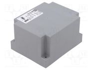 Transformer: encapsulated; 60VA; 115VAC,230VAC; 24V; 24V; 1.25A MYRRA