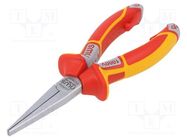Pliers; side,cutting; high leverage; 200mm; with side face NWS
