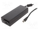 Power supply: switched-mode; 12VDC; 10A; Out: KYCON KPPX-4P; 120W XP POWER