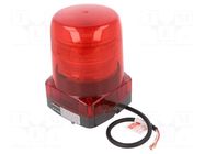 Signaller: lighting; blinking light; red; LFH; 24VDC; IP66 PATLITE