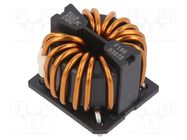Inductor: wire with current compensation; THT; 1.6mH; 3.07mΩ KEMET