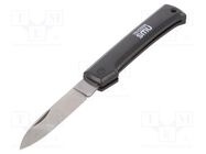 Knife; for cables,universal; Tool length: 195mm; folding 