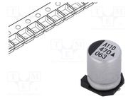 Capacitor: electrolytic; SMD; 47uF; 63VDC; Ø8x10.5mm; 5000h; 200mA KYOCERA AVX