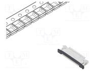 Connector: FFC/FPC; horizontal; PIN: 20; top contacts,ZIF; SMT MOLEX